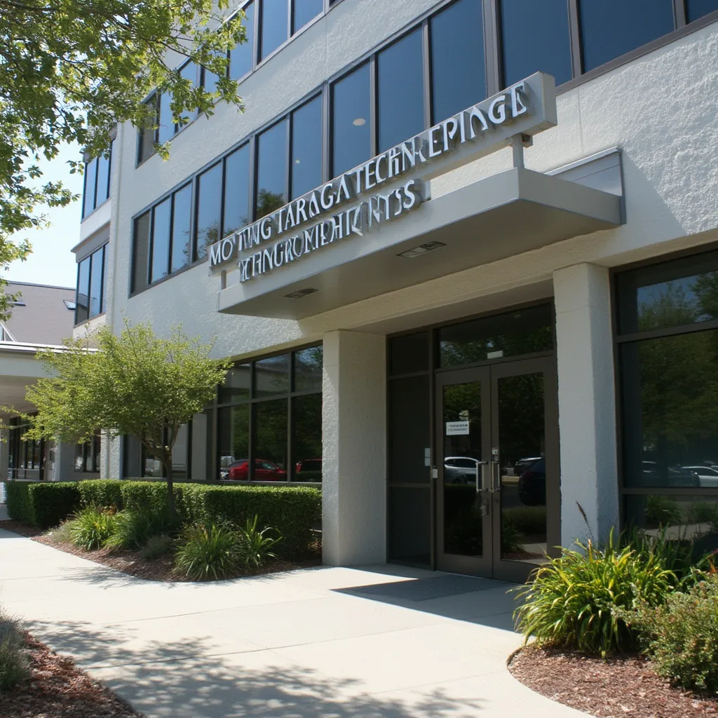 Exterior del edificio de Moving Image Technologies