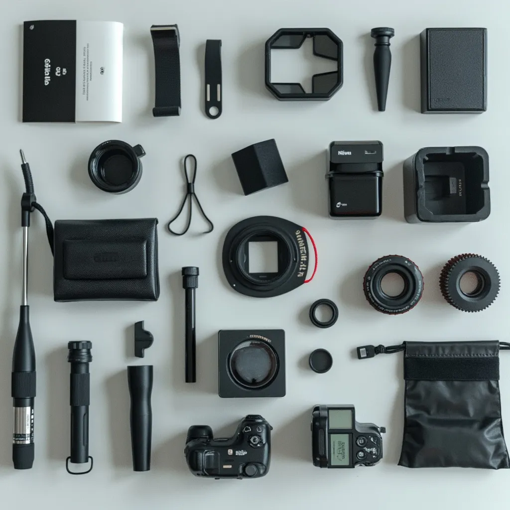 Exhibición de productos fotográficos